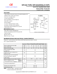 Datasheet SR1020 manufacturer Shanghai Lunsure